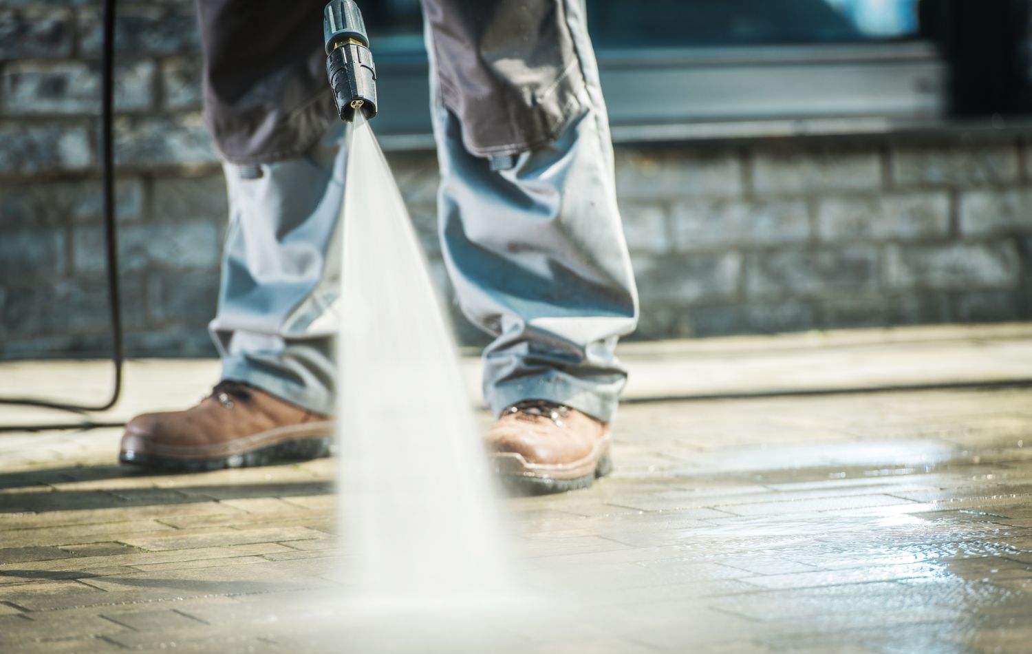 Pressure Washing Driveway Cleaning Service 