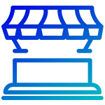 Awning Cleaning gradient icon
